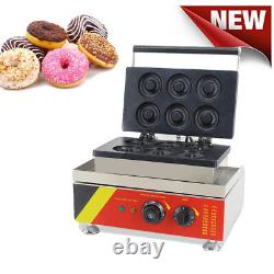 Commercial Donut Machine Maker Automatic Home Electric Waffle Making 1.5Kw 110V