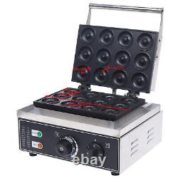 Commercial Donut Maker Machine Electric Nonstick Doughnut Making Machine 12-Hole