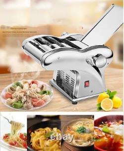 Commercial Electric Noodle Maker Pasta Skin Making Machine 2 Knives 110v 220v