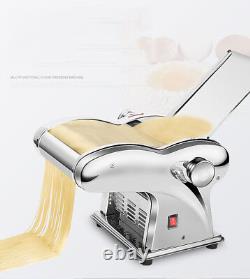 Commercial Electric Noodle Maker Pasta Skin Making Machine 2 Knives 110v 220v