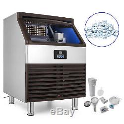 Commercial Ice Maker 40200KG 24H Ice Making Machine Auto Clean LED 24126Cases