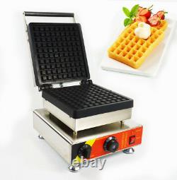 Commercial Non-stick Electric Waffle Maker Iron Baker Machine for Waffle Making