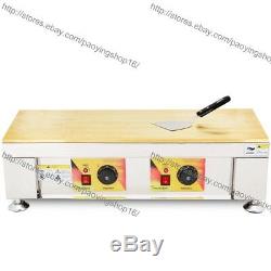 Commercial Nonstick Electric Dorayaki Baker Pancake Maker Souffle Making Machine