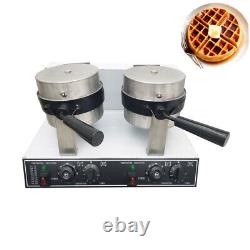 Commercial Rotary Waffle Maker Machine Electric Rotatable Waffle Making Machine