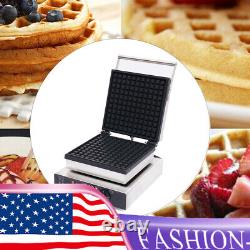 Commercial Waffle Maker Electric Machine, Nonstick Square Waffle Making Machine