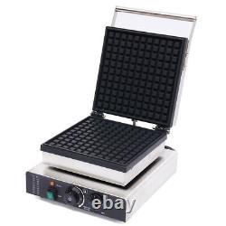 Commercial Waffle Maker Electric Machine, Nonstick Square Waffle Making Machine