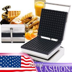Commercial Waffle Maker Electric Machine, Nonstick Square Waffle Making Machine