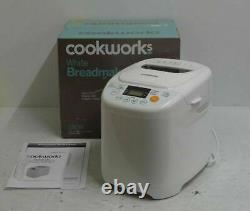 Cookworks Bread Maker Bread Making Machine 13 Programmes Cool touch