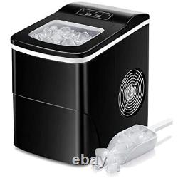 Countertop Ice Maker Machine, Portable Ice Makers Countertop, Make 26 lbs in 24h