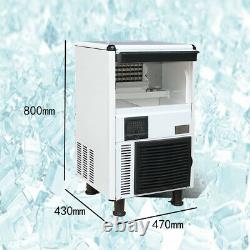 ETL Commercial cube ice machine, ice cube making machine, milktea shop ice maker