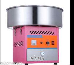 Electric Commercial Candy Floss Making Machine Cotton Sugar Maker 220V
