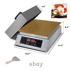 Electric Dorayaki Baker Pancake Maker 110V Souffle Making Machine Non-Stick Pan