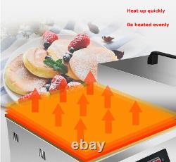 Electric Dorayaki Baker Pancake Maker Souffle Making Machine Single Plate 110V