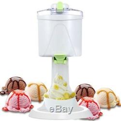 Electric Ice Cream Cones Making Machine Automatic Mini Fruit Sundae Maker DIY xa