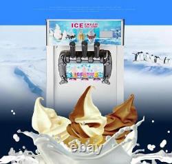 Electric Ice Cream Making Machine Commercial Desktop Soft Ice Cream Maker