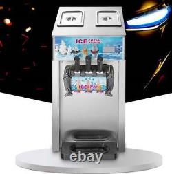 Electric Ice Cream Making Machine Commercial Desktop Soft Ice Cream Maker