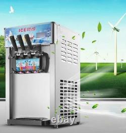 Electric Ice Cream Making Machine Commercial Desktop Soft Ice Cream Maker