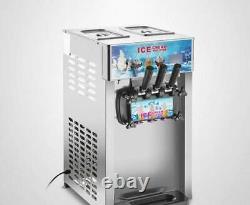 Electric Ice Cream Making Machine Commercial Desktop Soft Ice Cream Maker