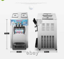 Electric Ice Cream Making Machine Commercial Desktop Soft Ice Cream Maker