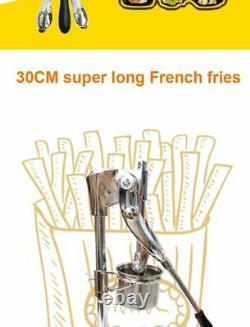 French Fries Maker Machine Long Potato Strip Extruder Manual Making Forming Tool