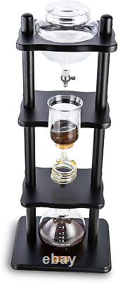 Glass Cold Brew Maker I Ice Coffee Machine with Slow Drip Technology I Makes 6-8