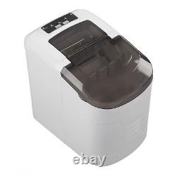 HG Ice Maker Machine ABS White 112W Household Ice Making Machine For Small Mark