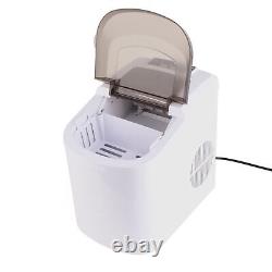 HG Ice Maker Machine ABS White 112W Household Ice Making Machine For Small Mark