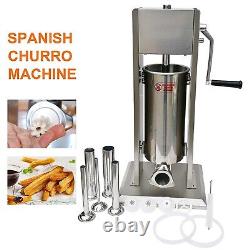 Hakka 15 LB 7L Sausage Stuffer Filler with Spanish Churro Maker 2 in 1 Machine