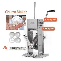 Hakka 15 LB 7L Sausage Stuffer Filler with Spanish Churro Maker 2 in 1 Machine