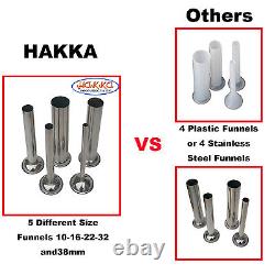 Hakka 15 LB 7L Sausage Stuffer Filler with Spanish Churro Maker 2 in 1 Machine