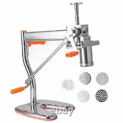Home Manual Noodle Maker Stainless Steel Pasta Press Making Machine JY