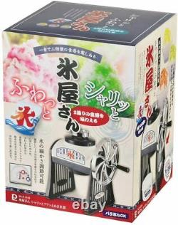 Homemade Fluffy Ice Shaving Maker Manual with2 Ice Cups Kakigori Machine Fun Japan