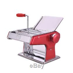 Household Pasta Noodle Making Machine Stainless Steel Pasta Maker Roller 2mm-9mm