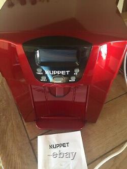 Ice Cube Maker And Water Dispenser Making Machine RED KUPPET HZB12E Countertop