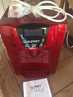 Ice Cube Maker And Water Dispenser Making Machine RED KUPPET HZB12E Countertop