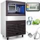 Ice Cube Making Machine Commercial Ice Maker 45kg/100lbs Per 24h Auto Clean