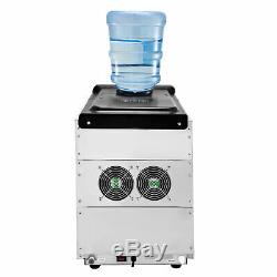 Ice Maker Commercial Ice Making Machine With Cool Water Dispenser 35KG/24H 14LBS