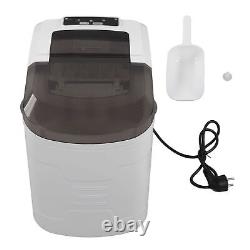 Ice Maker Machine ABS White 112W Household Ice Making Machine For Small Mark