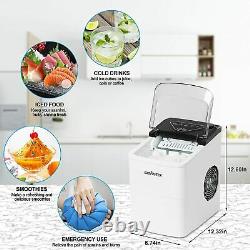 Ice Maker Machine Counter Top HomeProdution time for Ice Cubes in 6 min, Make 12
