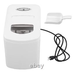 Ice Maker Machine For Countertop Commercial Home Auto Ice Making MachineWhite JY