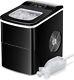 Ice Maker Machine Portable, Make 26 Lbs Ice In 24 Hrs Rready In 6-8 Mins
