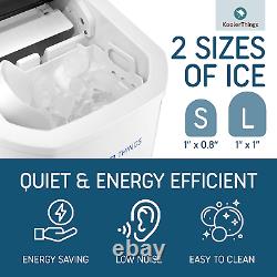 Ice Maker Machine for Countertop, Self Cleaning Function, Portable Ice Cube Make