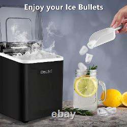 Ice Maker Portable Countertop Ice Maker 6 Mins Fast Ice Making Machine New