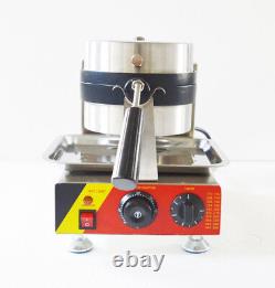 Intbuying Nonstick 110V Electric Rotated Waffle Maker Making Machine