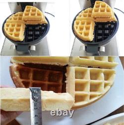 Intbuying Nonstick 110V Electric Rotated Waffle Maker Making Machine