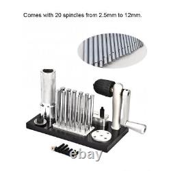 Jump Ring Maker Tool Jewelry Machine Spindles Stainless Steel Screws Durable