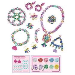 Kids Diy Bracelet Maker Toys Jewelry Chain Ring Making Machine Christmas Gifts