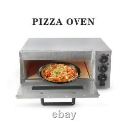 Kitchen Pizza Making Machine Stainless Steel Cake Baking Oven Party Bread Maker