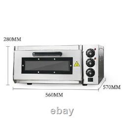 Kitchen Pizza Making Machine Stainless Steel Cake Baking Oven Party Bread Maker