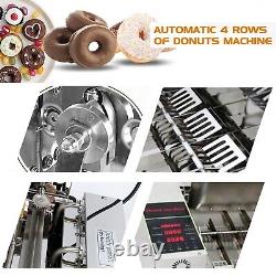 Kolice Commercial 1750pcs/hour Mini 4 rows donuts making machine donut maker